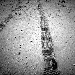 Nasa's Mars rover Curiosity acquired this image using its Right Navigation Camera on Sol 547, at drive 186, site number 27