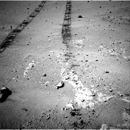 Nasa's Mars rover Curiosity acquired this image using its Right Navigation Camera on Sol 547, at drive 252, site number 27