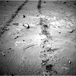 Nasa's Mars rover Curiosity acquired this image using its Right Navigation Camera on Sol 547, at drive 282, site number 27