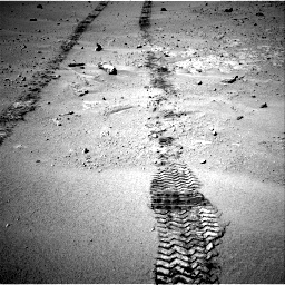 Nasa's Mars rover Curiosity acquired this image using its Right Navigation Camera on Sol 547, at drive 294, site number 27