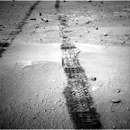 Nasa's Mars rover Curiosity acquired this image using its Right Navigation Camera on Sol 547, at drive 312, site number 27