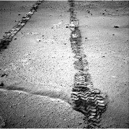 Nasa's Mars rover Curiosity acquired this image using its Right Navigation Camera on Sol 547, at drive 384, site number 27