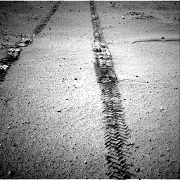 Nasa's Mars rover Curiosity acquired this image using its Right Navigation Camera on Sol 547, at drive 450, site number 27