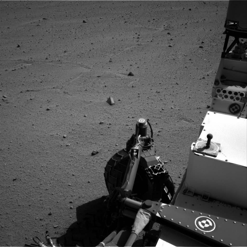 Nasa's Mars rover Curiosity acquired this image using its Right Navigation Camera on Sol 547, at drive 486, site number 27