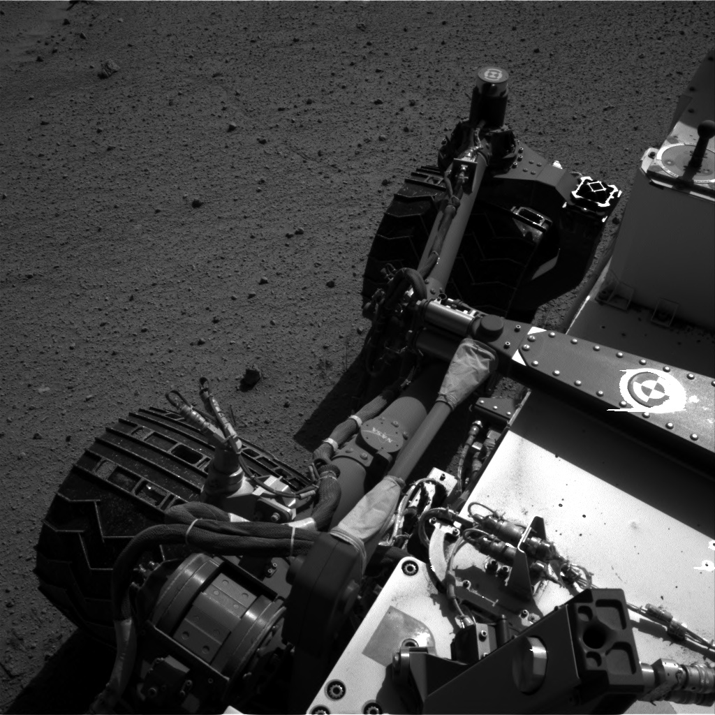 Nasa's Mars rover Curiosity acquired this image using its Right Navigation Camera on Sol 547, at drive 520, site number 27