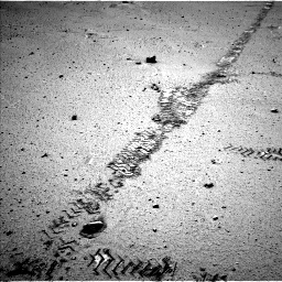 Nasa's Mars rover Curiosity acquired this image using its Left Navigation Camera on Sol 548, at drive 532, site number 27