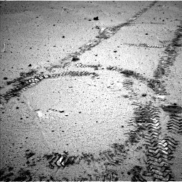 Nasa's Mars rover Curiosity acquired this image using its Left Navigation Camera on Sol 548, at drive 550, site number 27