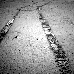 Nasa's Mars rover Curiosity acquired this image using its Left Navigation Camera on Sol 548, at drive 604, site number 27
