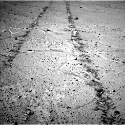 Nasa's Mars rover Curiosity acquired this image using its Left Navigation Camera on Sol 548, at drive 724, site number 27
