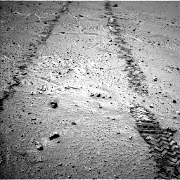 Nasa's Mars rover Curiosity acquired this image using its Left Navigation Camera on Sol 548, at drive 736, site number 27