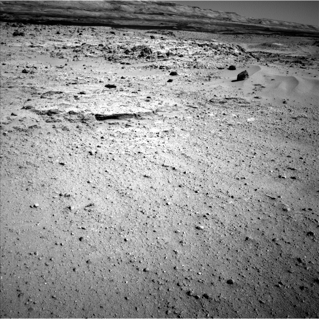 Nasa's Mars rover Curiosity acquired this image using its Left Navigation Camera on Sol 548, at drive 968, site number 27