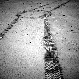 Nasa's Mars rover Curiosity acquired this image using its Right Navigation Camera on Sol 548, at drive 586, site number 27