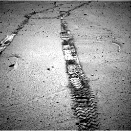 Nasa's Mars rover Curiosity acquired this image using its Right Navigation Camera on Sol 548, at drive 604, site number 27