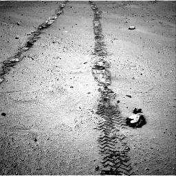 Nasa's Mars rover Curiosity acquired this image using its Right Navigation Camera on Sol 548, at drive 676, site number 27