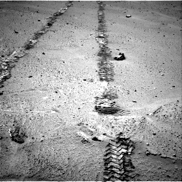 Nasa's Mars rover Curiosity acquired this image using its Right Navigation Camera on Sol 548, at drive 694, site number 27