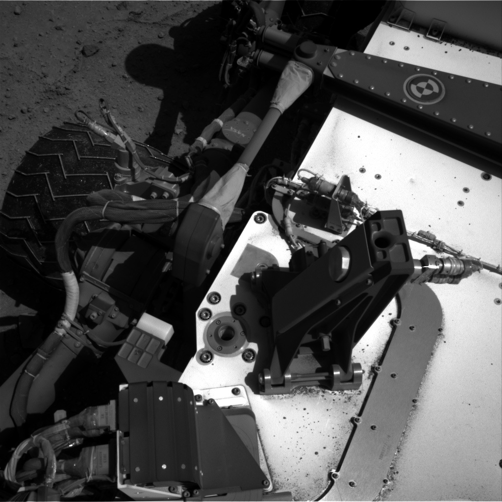 Nasa's Mars rover Curiosity acquired this image using its Right Navigation Camera on Sol 548, at drive 778, site number 27
