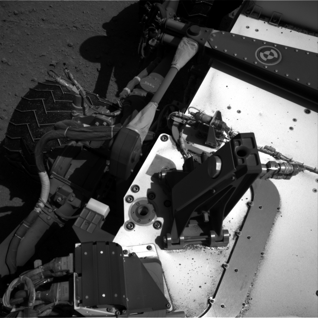 Nasa's Mars rover Curiosity acquired this image using its Right Navigation Camera on Sol 548, at drive 802, site number 27