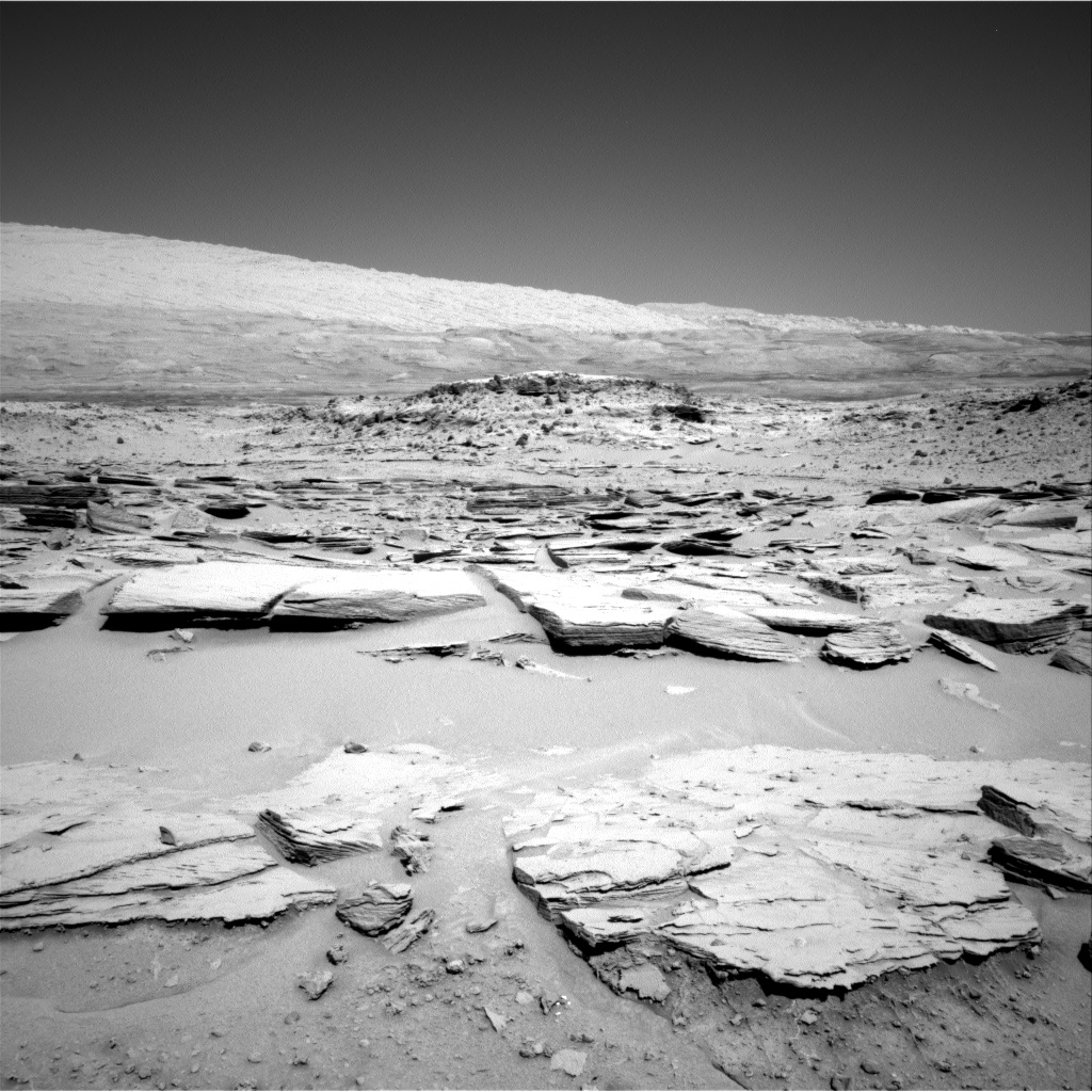 Nasa's Mars rover Curiosity acquired this image using its Right Navigation Camera on Sol 548, at drive 802, site number 27