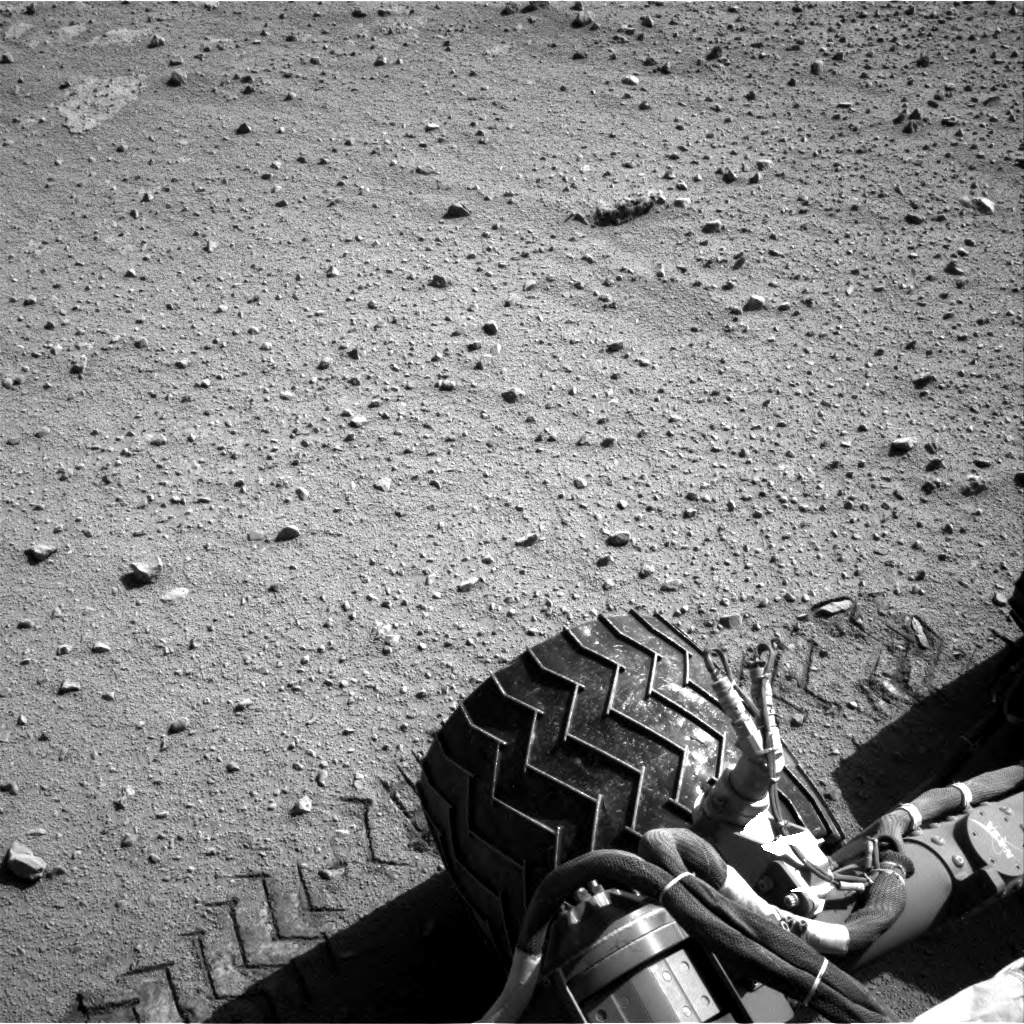 Nasa's Mars rover Curiosity acquired this image using its Right Navigation Camera on Sol 548, at drive 968, site number 27