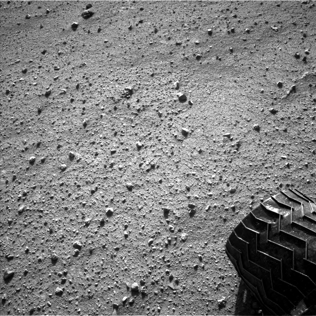 Nasa's Mars rover Curiosity acquired this image using its Left Navigation Camera on Sol 549, at drive 1004, site number 27