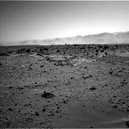 Nasa's Mars rover Curiosity acquired this image using its Left Navigation Camera on Sol 550, at drive 1094, site number 27