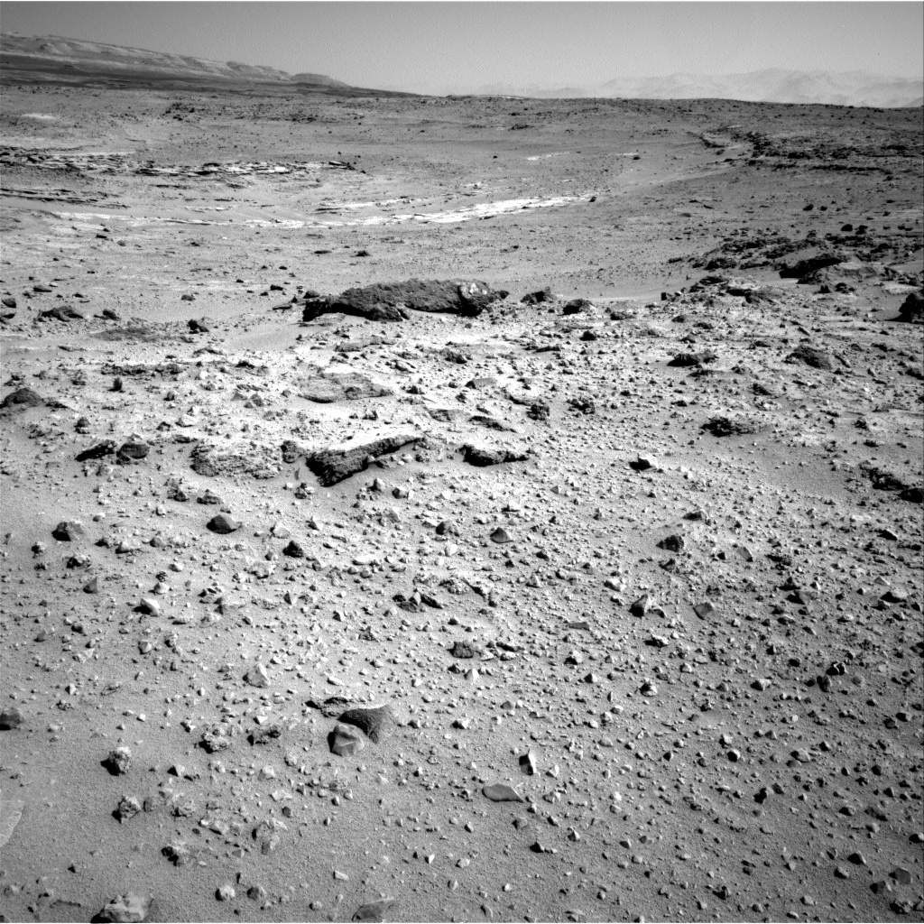 Nasa's Mars rover Curiosity acquired this image using its Right Navigation Camera on Sol 550, at drive 1124, site number 27