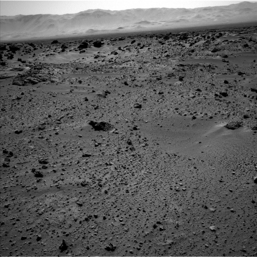 Nasa's Mars rover Curiosity acquired this image using its Left Navigation Camera on Sol 551, at drive 1124, site number 27