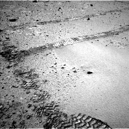 Nasa's Mars rover Curiosity acquired this image using its Left Navigation Camera on Sol 552, at drive 1148, site number 27