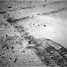 Nasa's Mars rover Curiosity acquired this image using its Left Navigation Camera on Sol 552, at drive 1160, site number 27