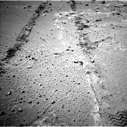 Nasa's Mars rover Curiosity acquired this image using its Left Navigation Camera on Sol 552, at drive 1328, site number 27