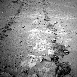 Nasa's Mars rover Curiosity acquired this image using its Left Navigation Camera on Sol 552, at drive 1454, site number 27