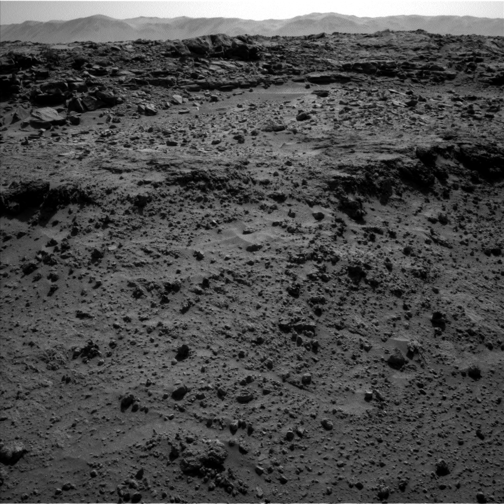 Nasa's Mars rover Curiosity acquired this image using its Left Navigation Camera on Sol 552, at drive 0, site number 28