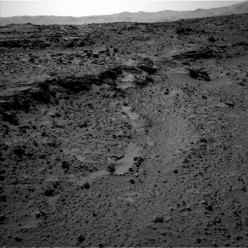 Nasa's Mars rover Curiosity acquired this image using its Left Navigation Camera on Sol 552, at drive 0, site number 28