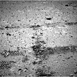 Nasa's Mars rover Curiosity acquired this image using its Right Navigation Camera on Sol 552, at drive 1136, site number 27