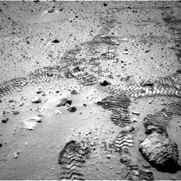Nasa's Mars rover Curiosity acquired this image using its Right Navigation Camera on Sol 552, at drive 1196, site number 27