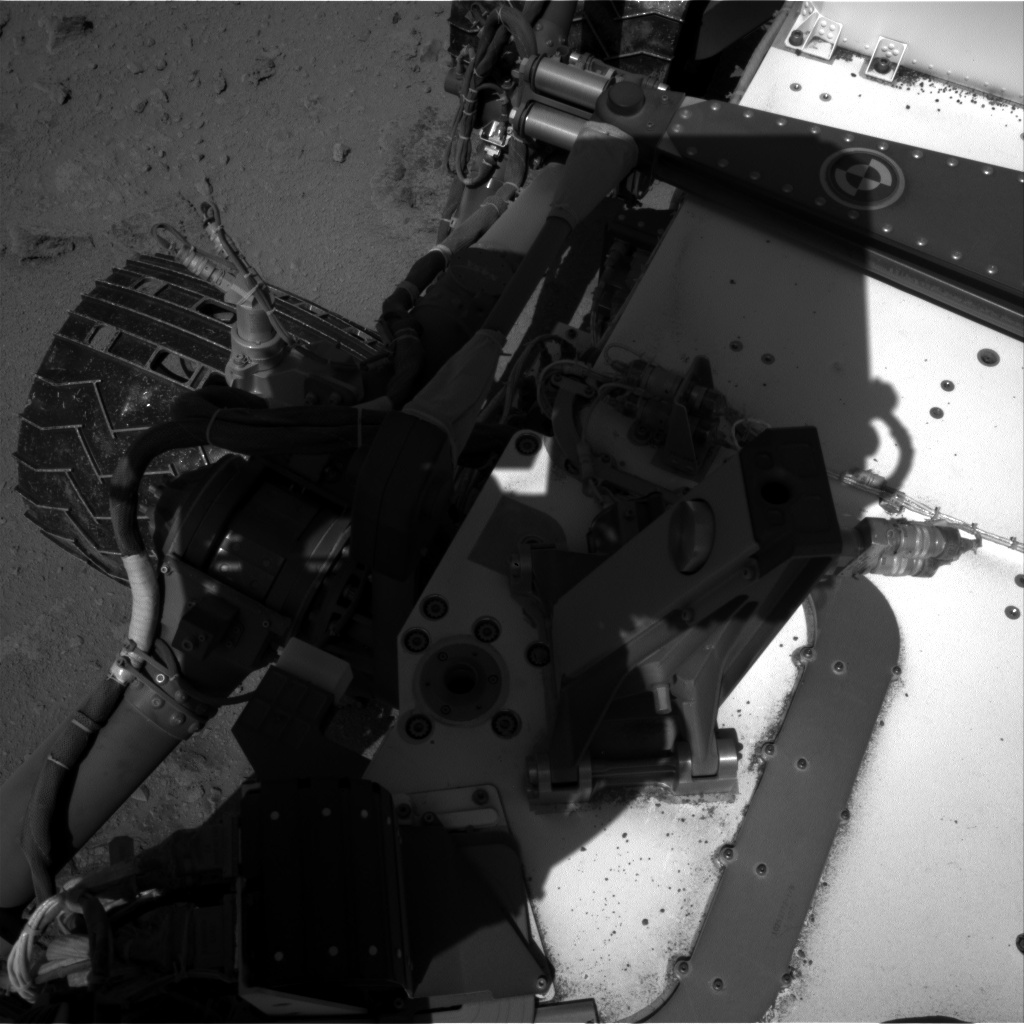 Nasa's Mars rover Curiosity acquired this image using its Right Navigation Camera on Sol 552, at drive 1214, site number 27
