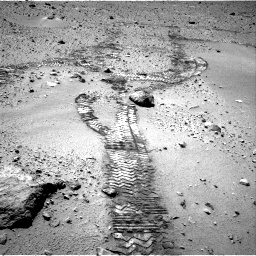 Nasa's Mars rover Curiosity acquired this image using its Right Navigation Camera on Sol 552, at drive 1220, site number 27