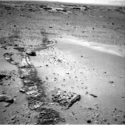 Nasa's Mars rover Curiosity acquired this image using its Right Navigation Camera on Sol 552, at drive 1232, site number 27