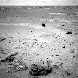 Nasa's Mars rover Curiosity acquired this image using its Right Navigation Camera on Sol 552, at drive 1250, site number 27