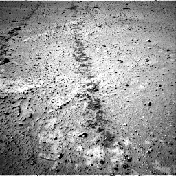 Nasa's Mars rover Curiosity acquired this image using its Right Navigation Camera on Sol 552, at drive 1394, site number 27