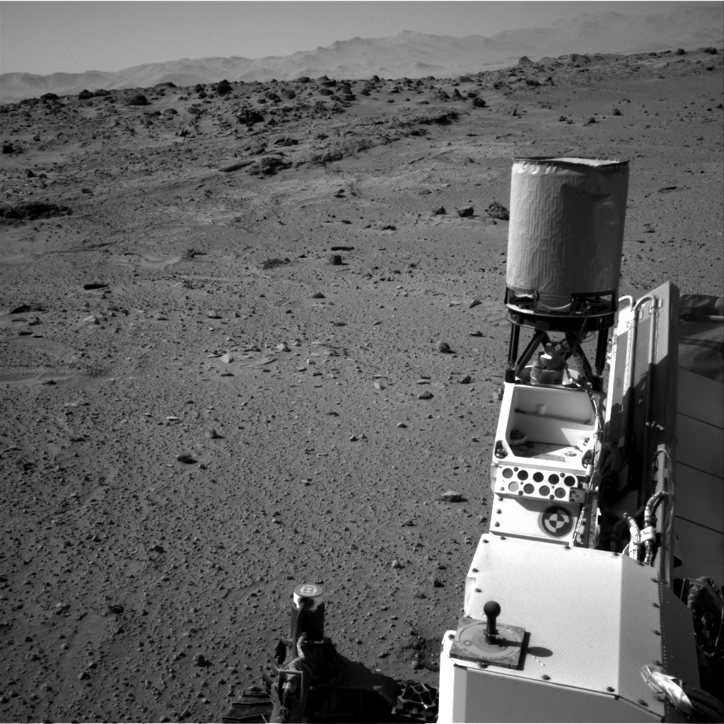 Nasa's Mars rover Curiosity acquired this image using its Right Navigation Camera on Sol 552, at drive 0, site number 28