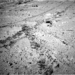 Nasa's Mars rover Curiosity acquired this image using its Left Navigation Camera on Sol 553, at drive 42, site number 28