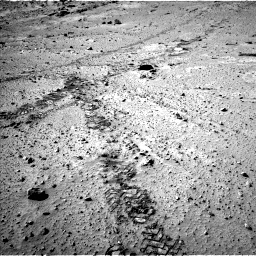 Nasa's Mars rover Curiosity acquired this image using its Left Navigation Camera on Sol 553, at drive 48, site number 28