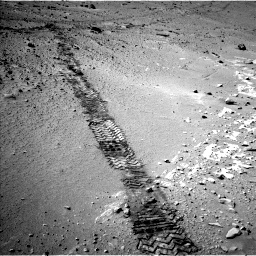 Nasa's Mars rover Curiosity acquired this image using its Left Navigation Camera on Sol 553, at drive 84, site number 28