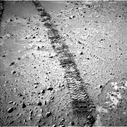 Nasa's Mars rover Curiosity acquired this image using its Left Navigation Camera on Sol 553, at drive 126, site number 28