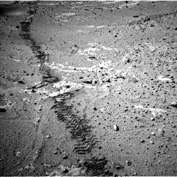 Nasa's Mars rover Curiosity acquired this image using its Left Navigation Camera on Sol 553, at drive 198, site number 28