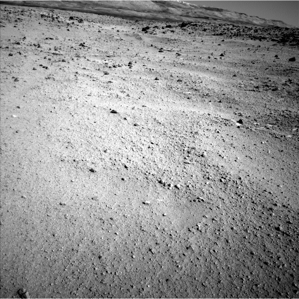 Nasa's Mars rover Curiosity acquired this image using its Left Navigation Camera on Sol 553, at drive 264, site number 28