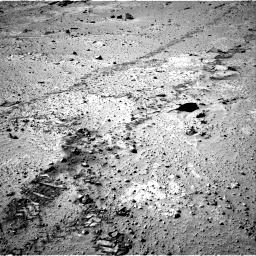 Nasa's Mars rover Curiosity acquired this image using its Right Navigation Camera on Sol 553, at drive 30, site number 28