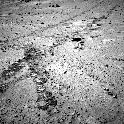 Nasa's Mars rover Curiosity acquired this image using its Right Navigation Camera on Sol 553, at drive 36, site number 28