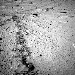 Nasa's Mars rover Curiosity acquired this image using its Right Navigation Camera on Sol 553, at drive 54, site number 28